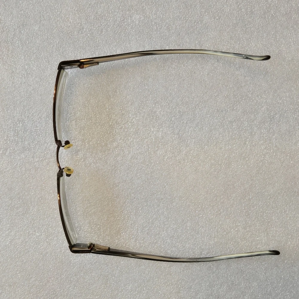 Oscar de la Renta Women’s Eyeglass Frames – Copper Metal & Brown Glasses Frames